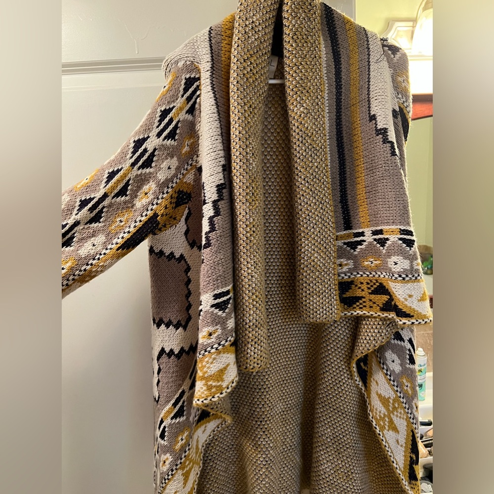 Rachel Roy Long Wrap Sweater
